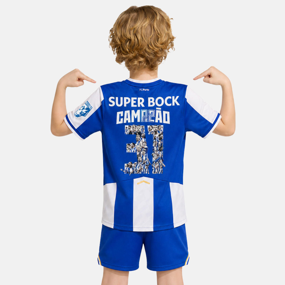 Conjunto Infantil Principal Campeão 31 - Dragões 25/26