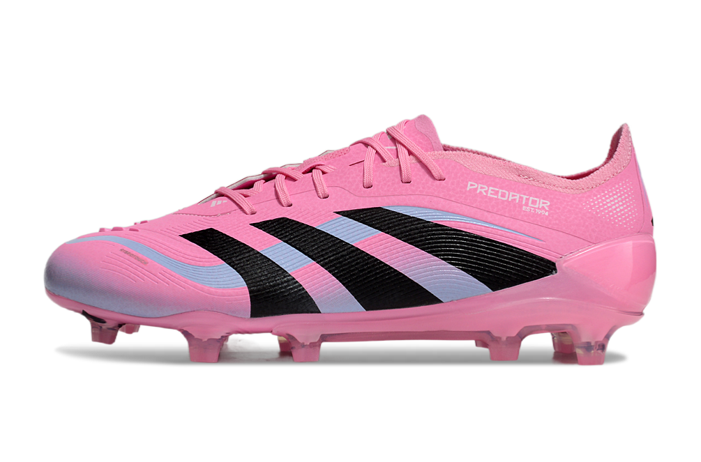 Chuteira Adidas Predator Elite FG - Rosa e Preta