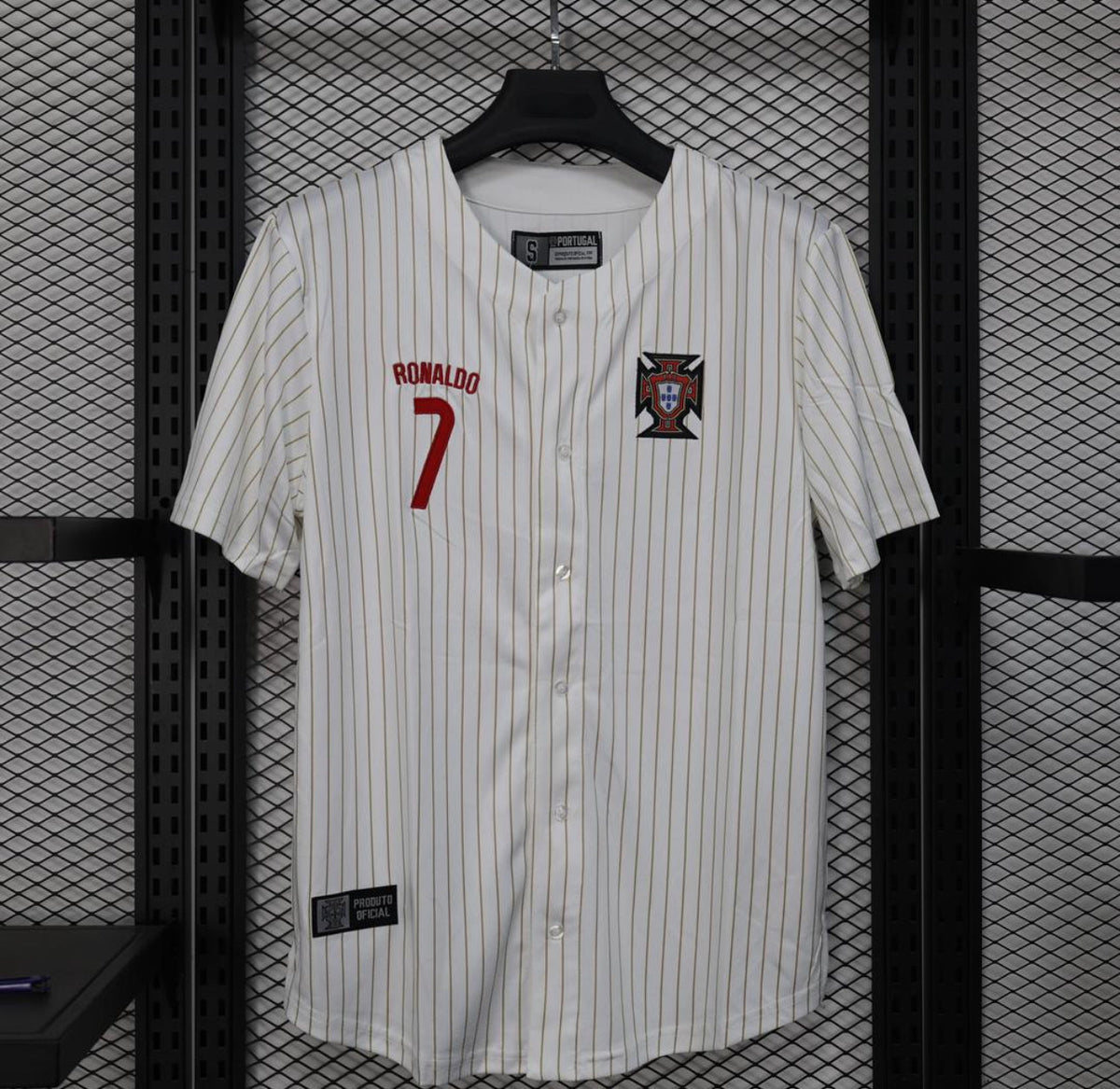 Camisola Seleção Portugal baseball style RONALDO 7 2025/26 - PUMA - LANÇAMENTO