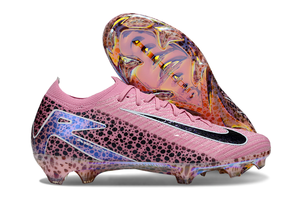 Chuteira Nike Air Zoom Mercurial Vapor 16 Elite FG - Rosa com design inovador e cores vibrantes