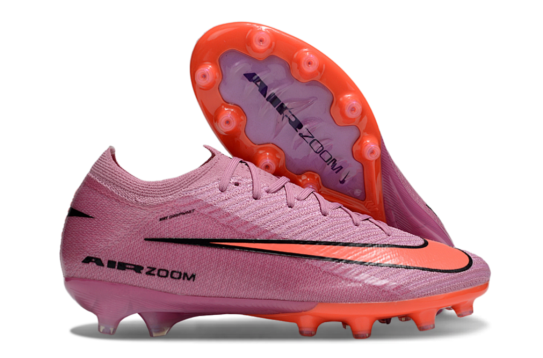 Chuteira Nike Air Zoom Mercurial Vapor 16 Elite AG - Rosa - Pack Scary Good