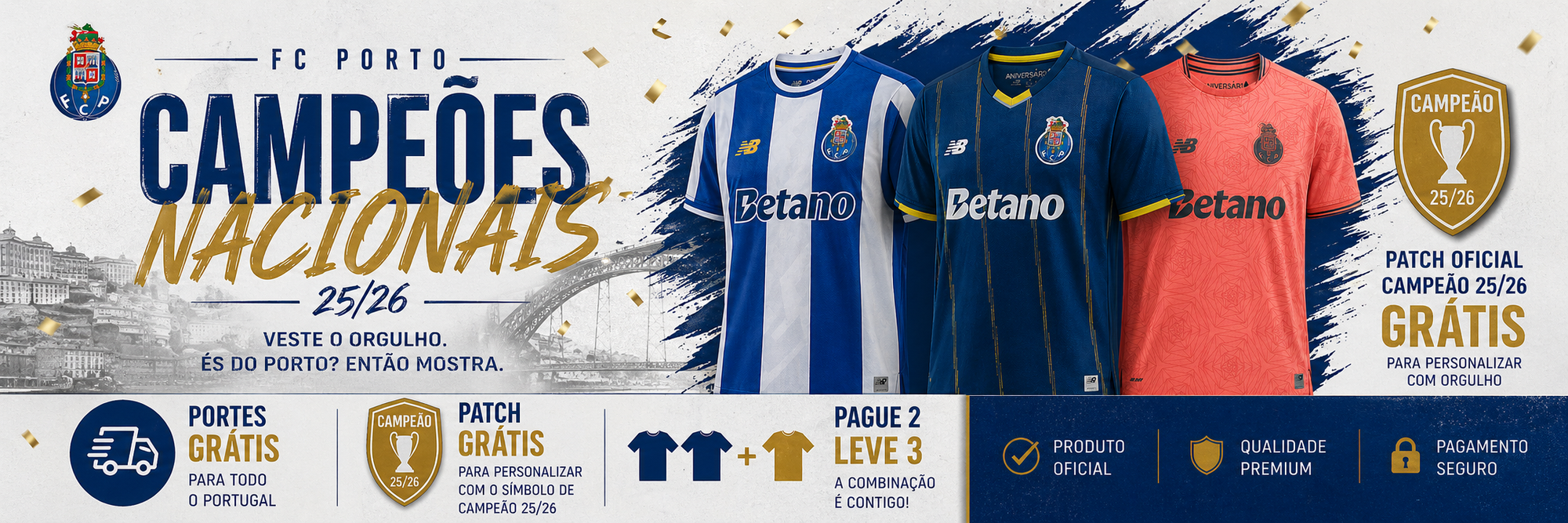 CAMISOLAS DA NEW BALANCE FC PORTO | OLYMPIC STORE