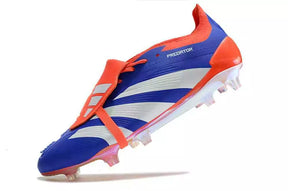 Chuteira Adidas Predator Predstrike FT FG Azul e Vermelha