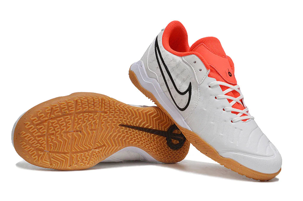 Chuteira Futsal Nike Tiempo Legend 10 IC Branco