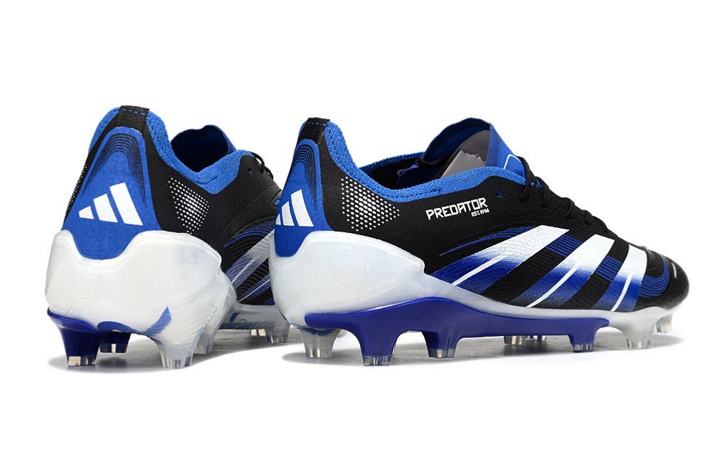 Chuteira Adidas Predator Elite FG - Preta e Azul