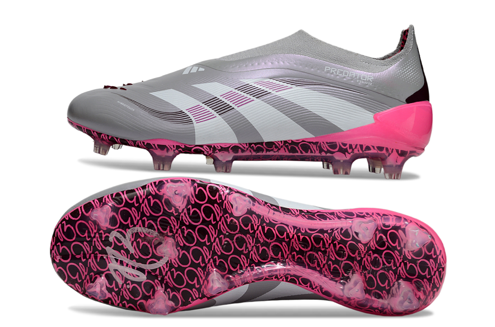 Chuteira Adidas Predator Elite FG LL - Rosa Ed. "Bellingham"