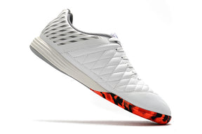 Chuteira Futsal Nike Lunar Gato IC Branca e Vermelha