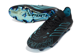 Chuteira Adidas Predator Elite FG 26 - Preta e Azul