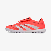 Chuteira Adidas Predator Elite Fold-Over Tongue TF - Laranja, Branca e Preta