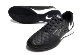 Chuteira Futsal Nike Lunar Gato IC - Preta e Branca
