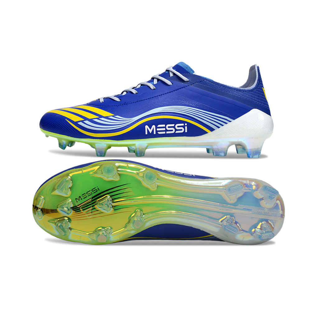 Chuteira Adidas F50 FG Elite - Ed. "Messi" Azul