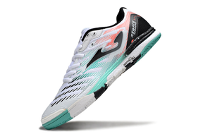 Chuteira Futsal Joma Regate Rebound IC Branca, Preta e Verde