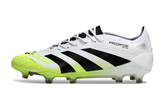Chuteira Adidas Predator Elite FG - Branca e Amarela
