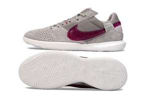 Chuteira Futsal Nike Street Gato IC - Cinza e Vinho