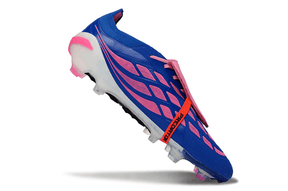 Chuteira Adidas Predator Elite FG 26 - "Finishers Steel" Azul e Rosa