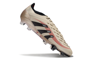 Chuteira Adidas Predator Elite FG - Bege e Preta