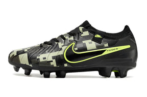 Chuteira Nike Tiempo Legend 10 FG - Preto e Verde