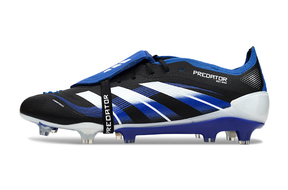 Chuteira Adidas Predator Elite FG Tongue Preta e Azul