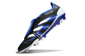 Chuteira Adidas Predator Elite FG Tongue Preta e Azul