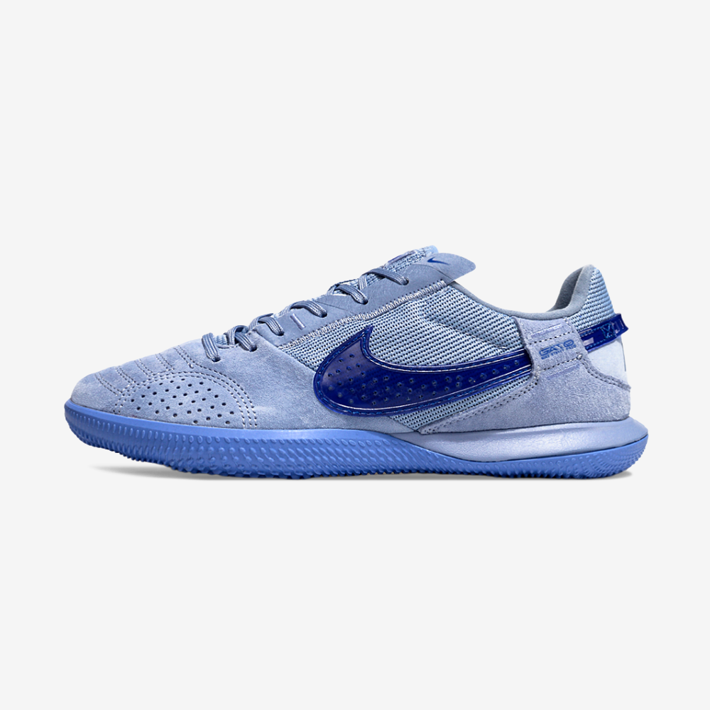 Chuteira Futsal Nike Street Gato IC - Azul e Azul Escura
