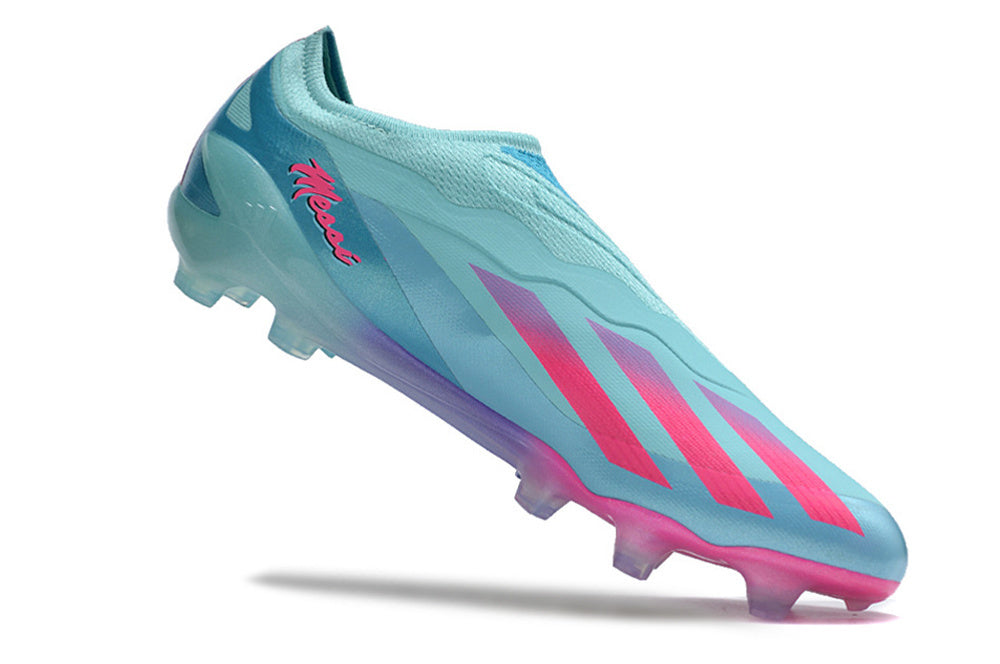 Chuteira Adidas X Crazyfast FG Elite .1 Rosa Miami