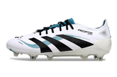 Chuteira Adidas Predator Elite FG - Branca e Azul