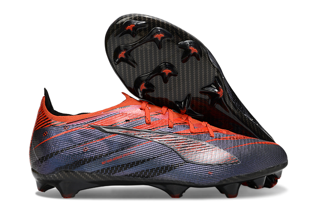 Chuteira Puma Ultra 5 FG - Preto e Laranja