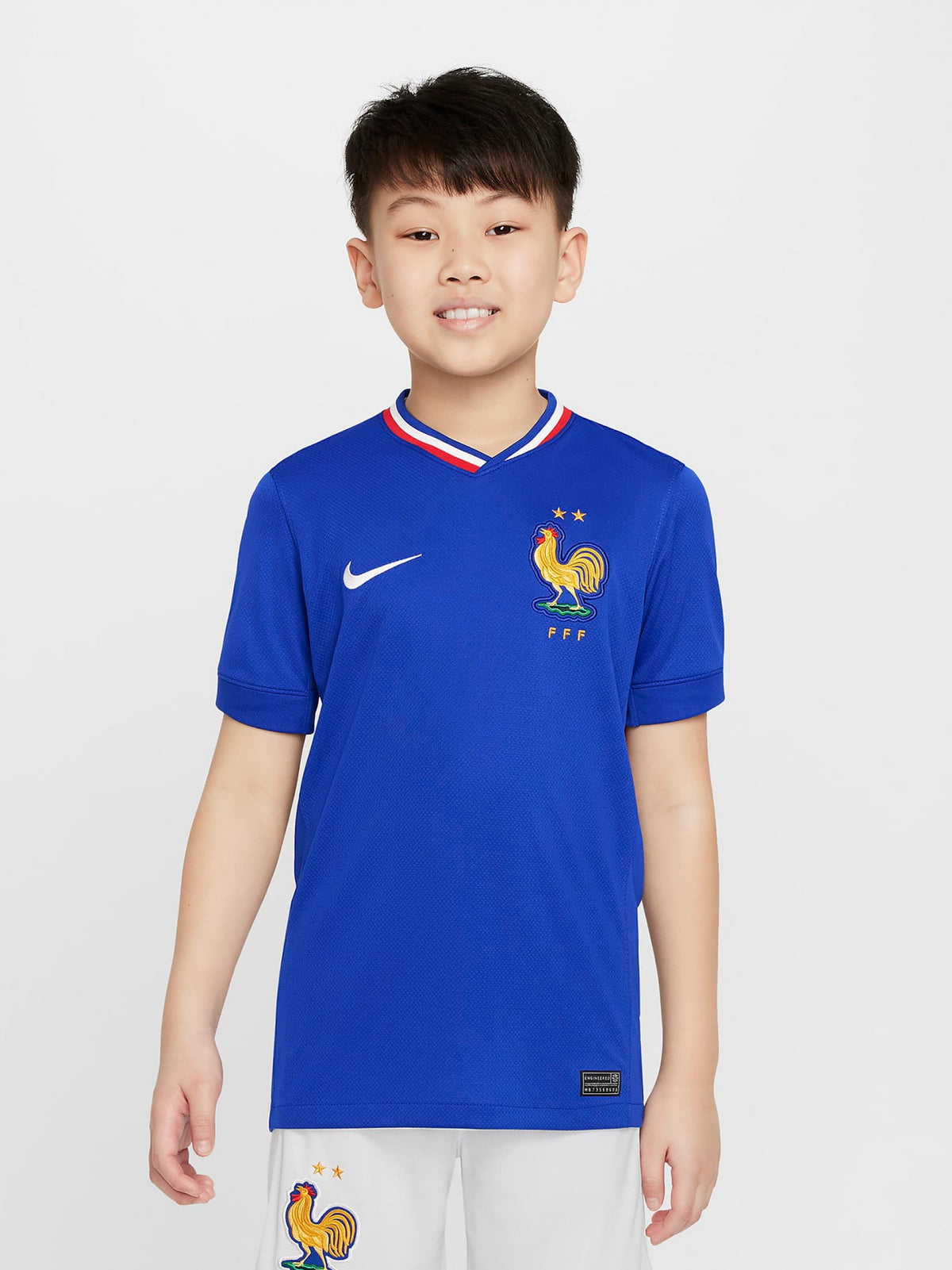 Conjunto Infantil França Home 24/25 Azul - Nike