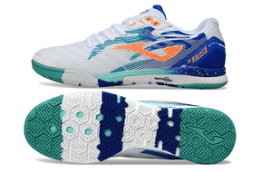 Chuteira Futsal Joma Regate Rebound IC Branca e Azul