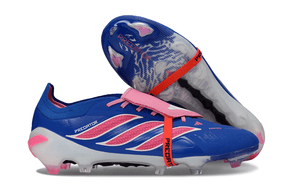 Chuteira Adidas Predator Elite FG 26 - "Finishers Steel" Azul e Rosa