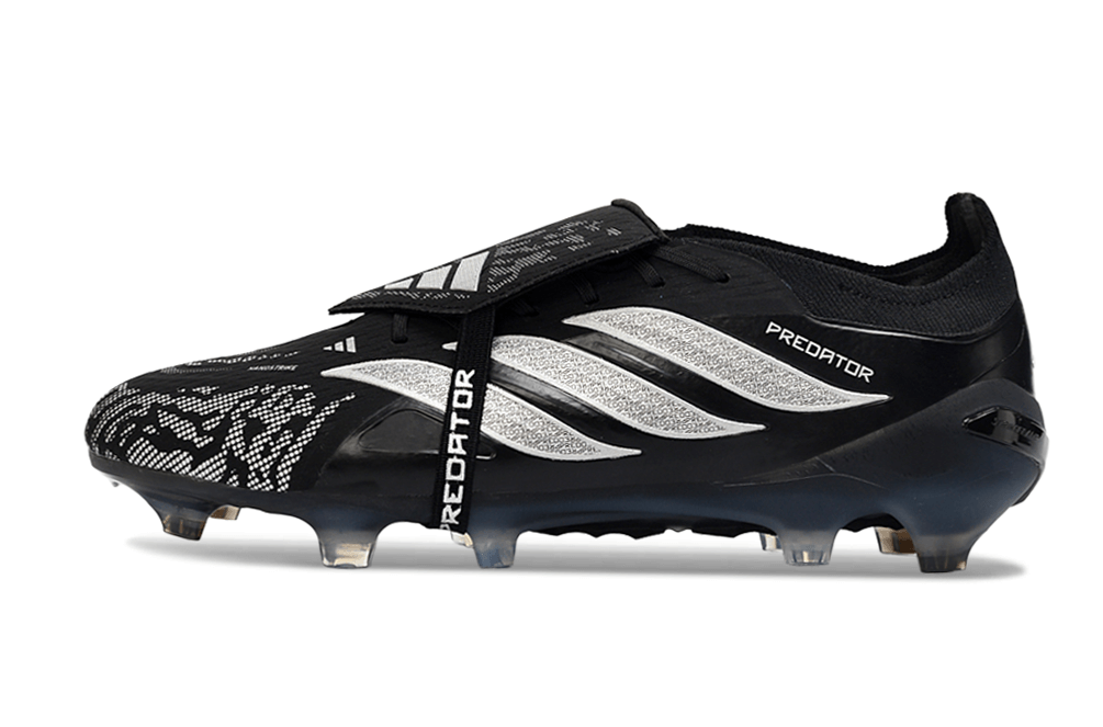 Chuteira Adidas Predator Elite FG 26 - "Finishers Steel" - Preta