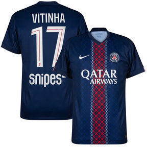 PSG home 25/26 #17 Vitinha Azul