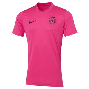 Camisola de futebol rosa Sporting - Outubro Rosa 24/25 da OLYMPIC STORE, estilo e conforto para torcedores