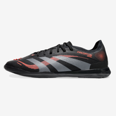 Chuteira Futsal Adidas Predator Elite Fold-Over Tongue IC - Preta, Cinza e Vermelha