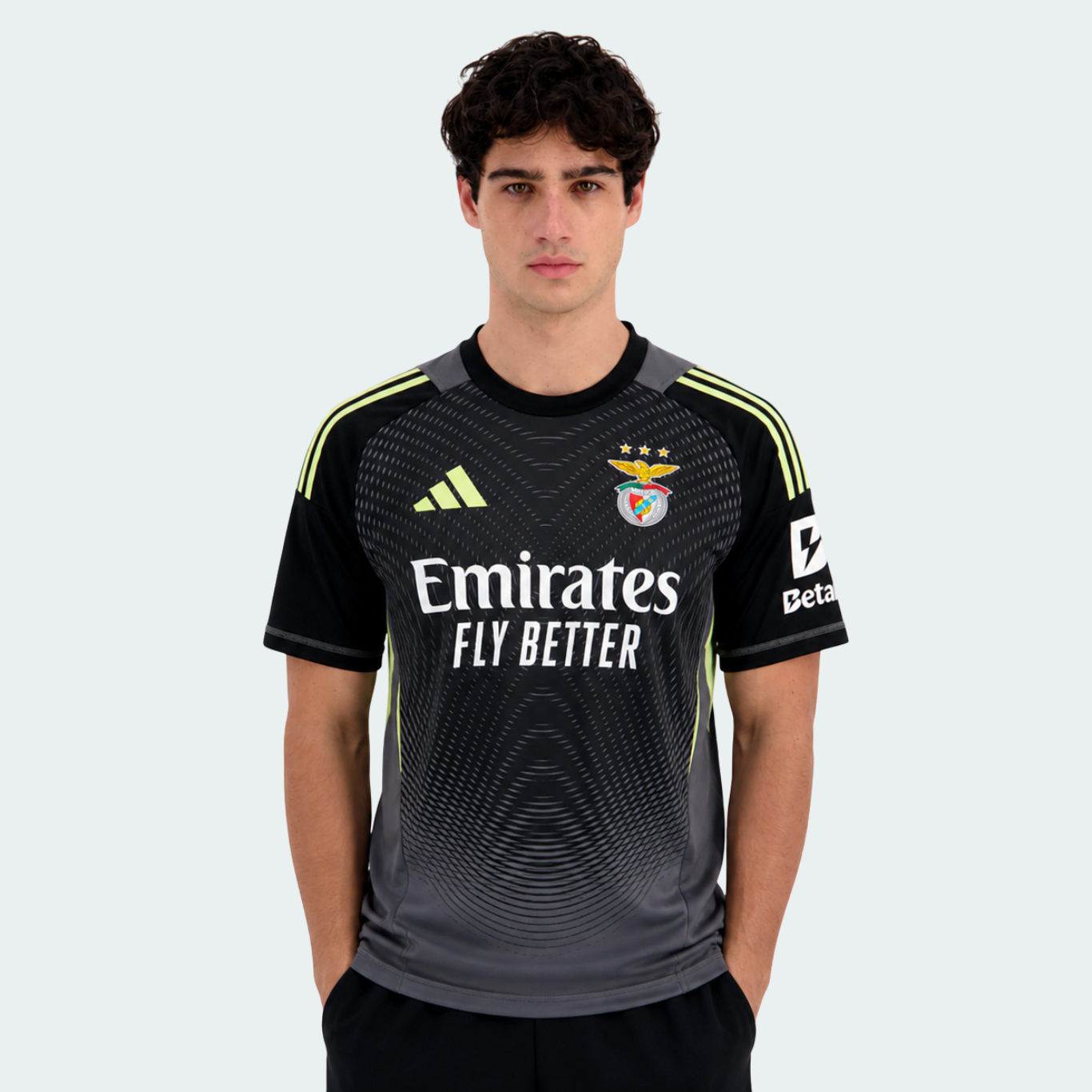 Camisola Benfica Guarda Redes Preta - 2025/26