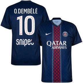 PSG home 25/26 #10 O.Dembélé Azul