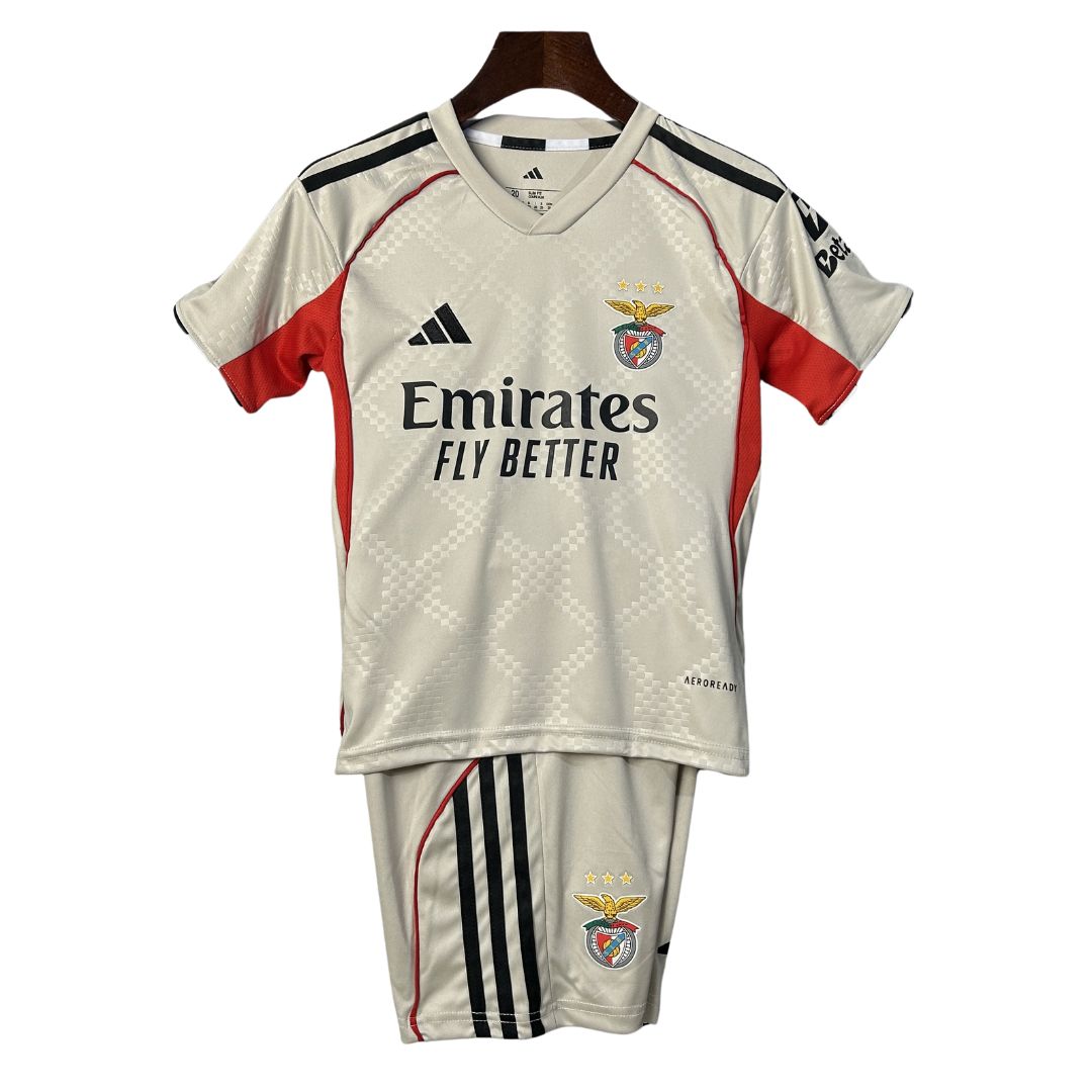 Conjunto Infantil Benfica away 25/26