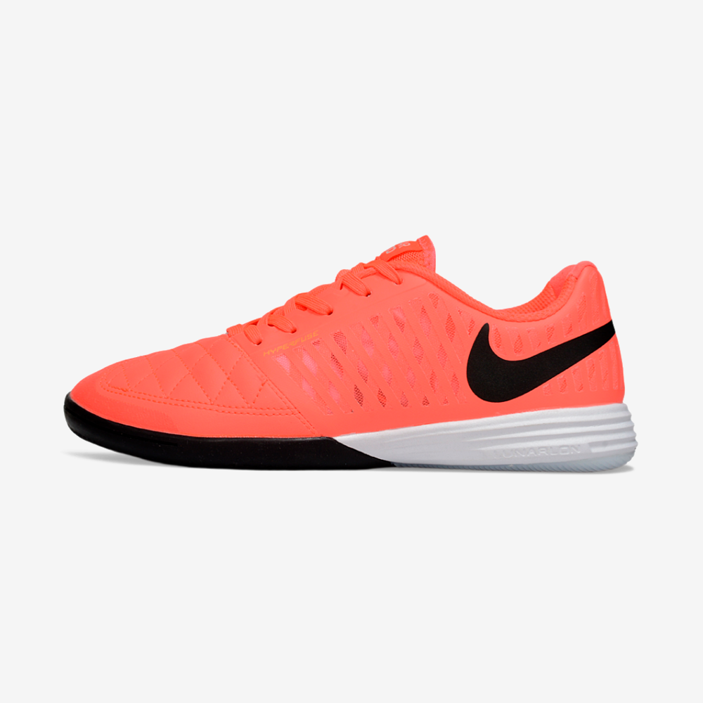 Chuteira Futsal Nike Lunar Gato IC - Rosa e Preta