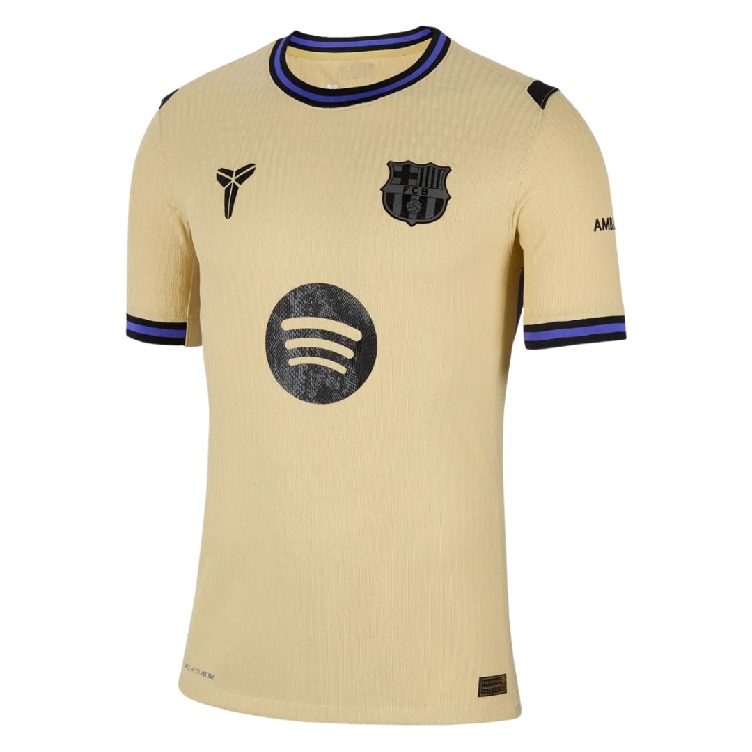 Camisola de futebol do Barcelona fora de casa 25/26 disponível na OLYMPIC STORE.