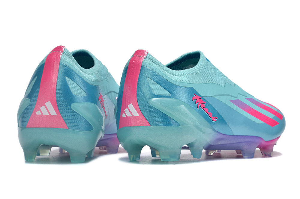 Chuteira Adidas X Crazyfast FG Elite .1 Rosa Miami