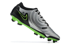 Chuteira Nike Tiempo Legend 10 FG - Verde e Prata