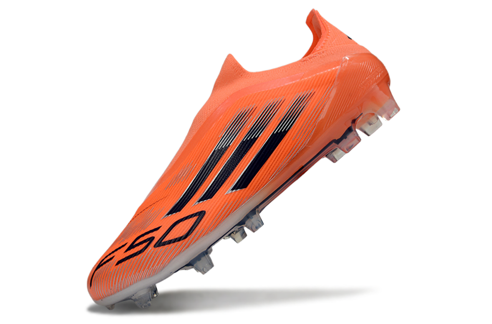 Chuteira Adidas F50 FG Elite Laranja e Preta
