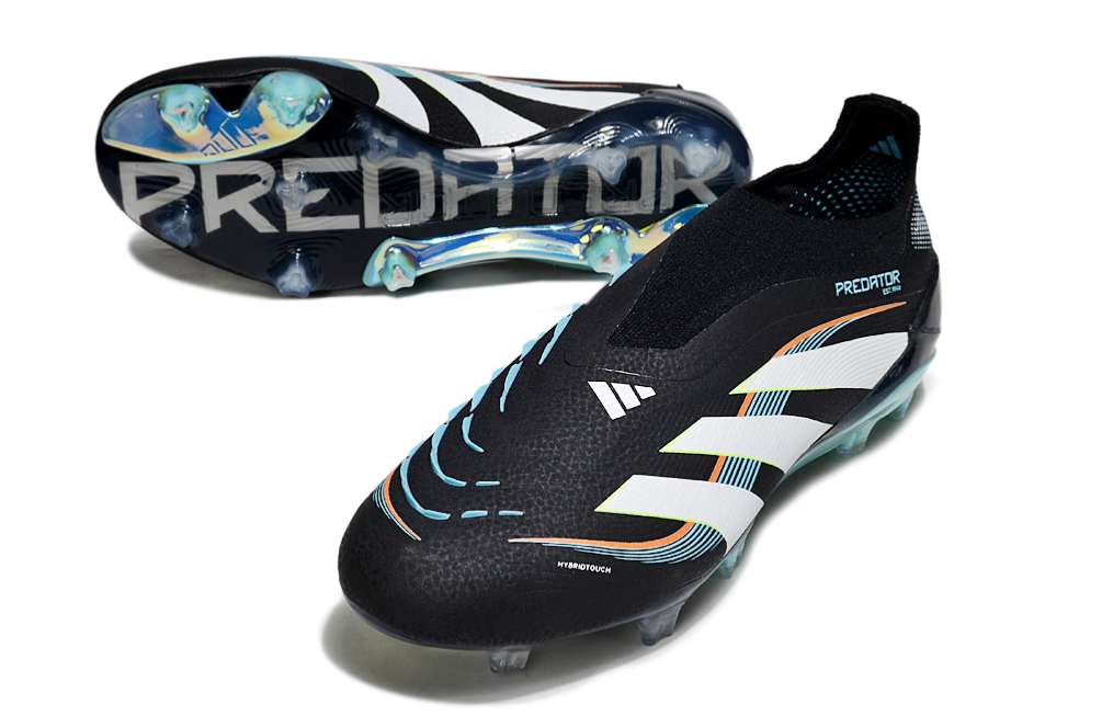 Chuteira Adidas Predator Elite FG LL - Preta e Branca