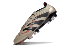Chuteira Adidas Predator Elite FG - Bege e Preta