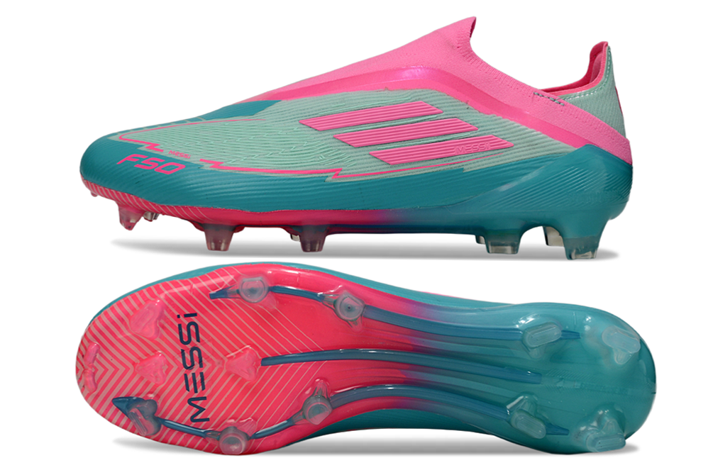 Chuteira Adidas F50 FG Elite Ed. "Messi" Rosa