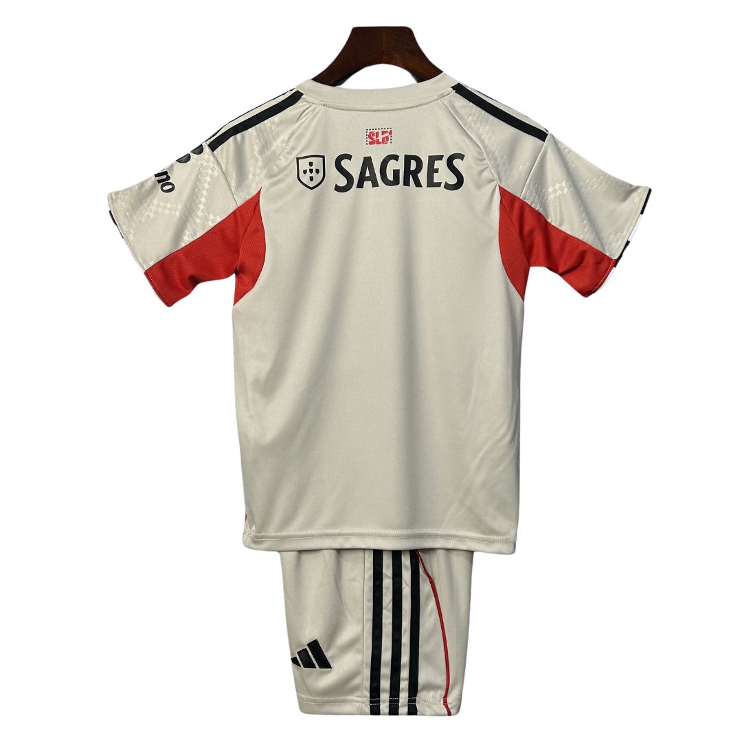 Conjunto Infantil Benfica away 25/26