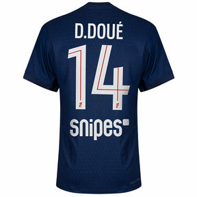 PSG home 25/26 #14 D.Doué Azul