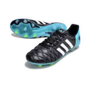 Chuteira Adidas AdiPure 11 Pro FG Preta e Azul