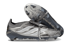 Chuteira Adidas Predator Elite FG 26 - "Finishers Steel" Prateada
