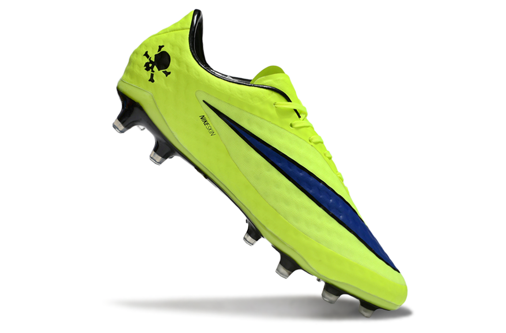 Chuteira Nike Hypervenom Elite FG - Verde e Azul